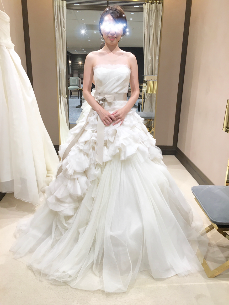 るのでとて Vera Wang - Verawang Deandra US2お直し済 ベール付きの